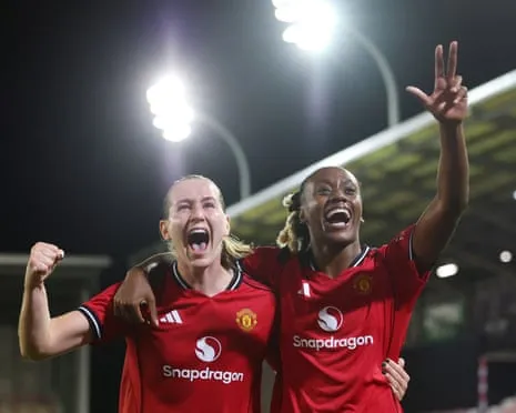 Elisabeth Terland's Treble Propels Manchester United Into Women's Champions League Main Draw